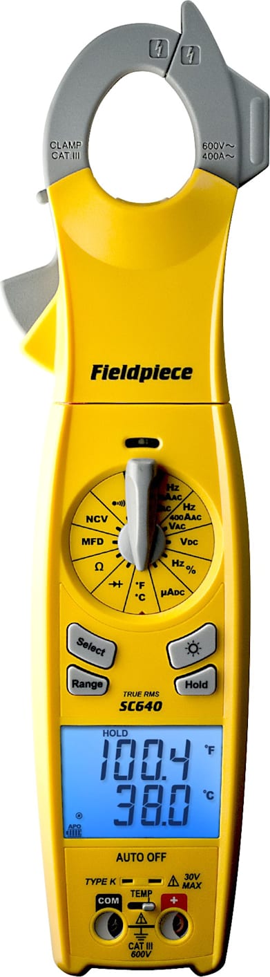 Fieldpiece SC640 Loaded Clamp Meter
