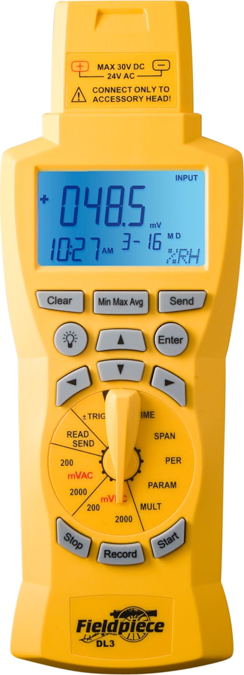 Fieldpiece DL3 Expandable HVAC/R Data Logger