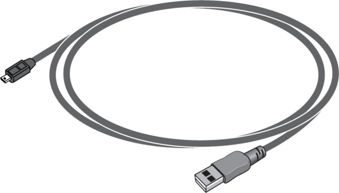 Fluke 4499448 Standard mini-b USB Cable