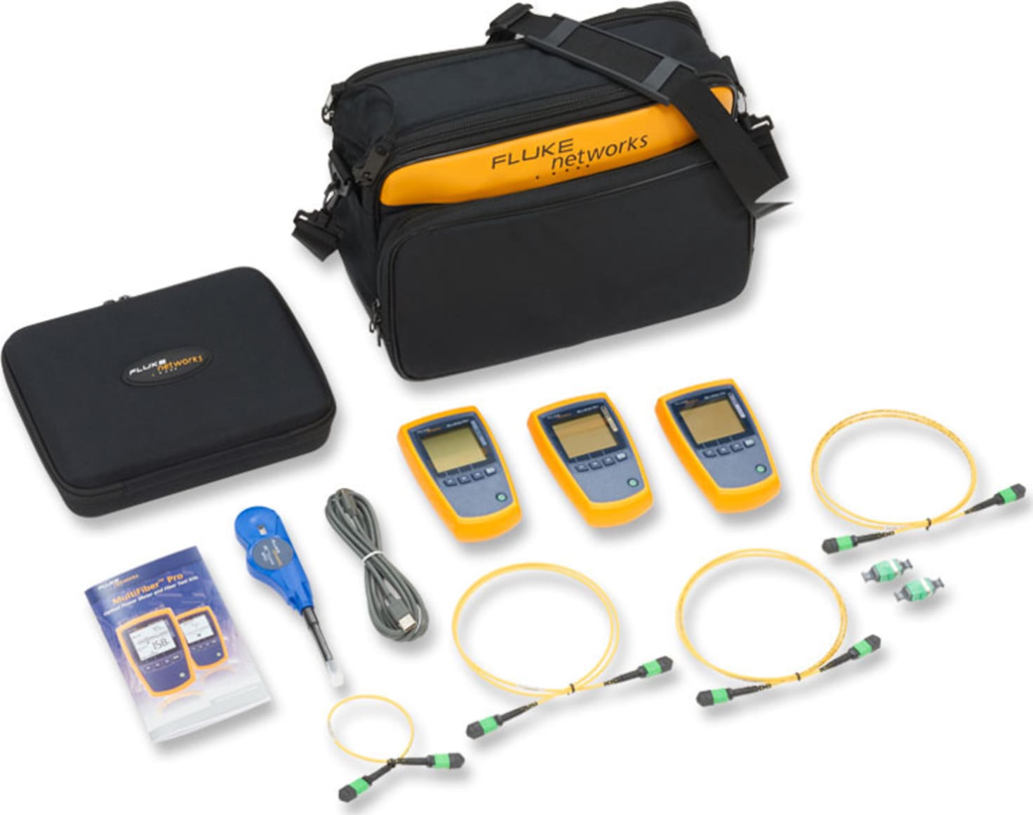 Fluke Networks MFTK-SM1310-SM1550 Optical Power Meter and Fiber Test Kit
