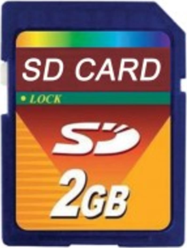 Fluke 1750/MC2GB 2GB Secure Digital Memory Card