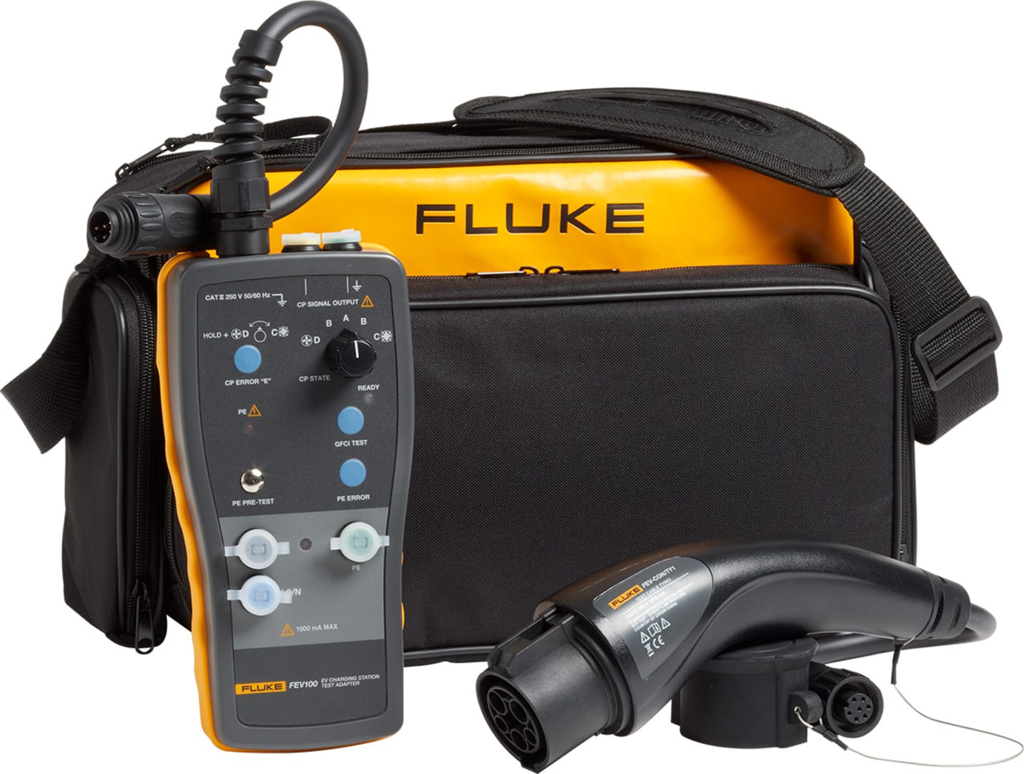 Fluke FEV100/TY1 - Test Adapter EV Charging Stations with Type 1 Connector And Cable