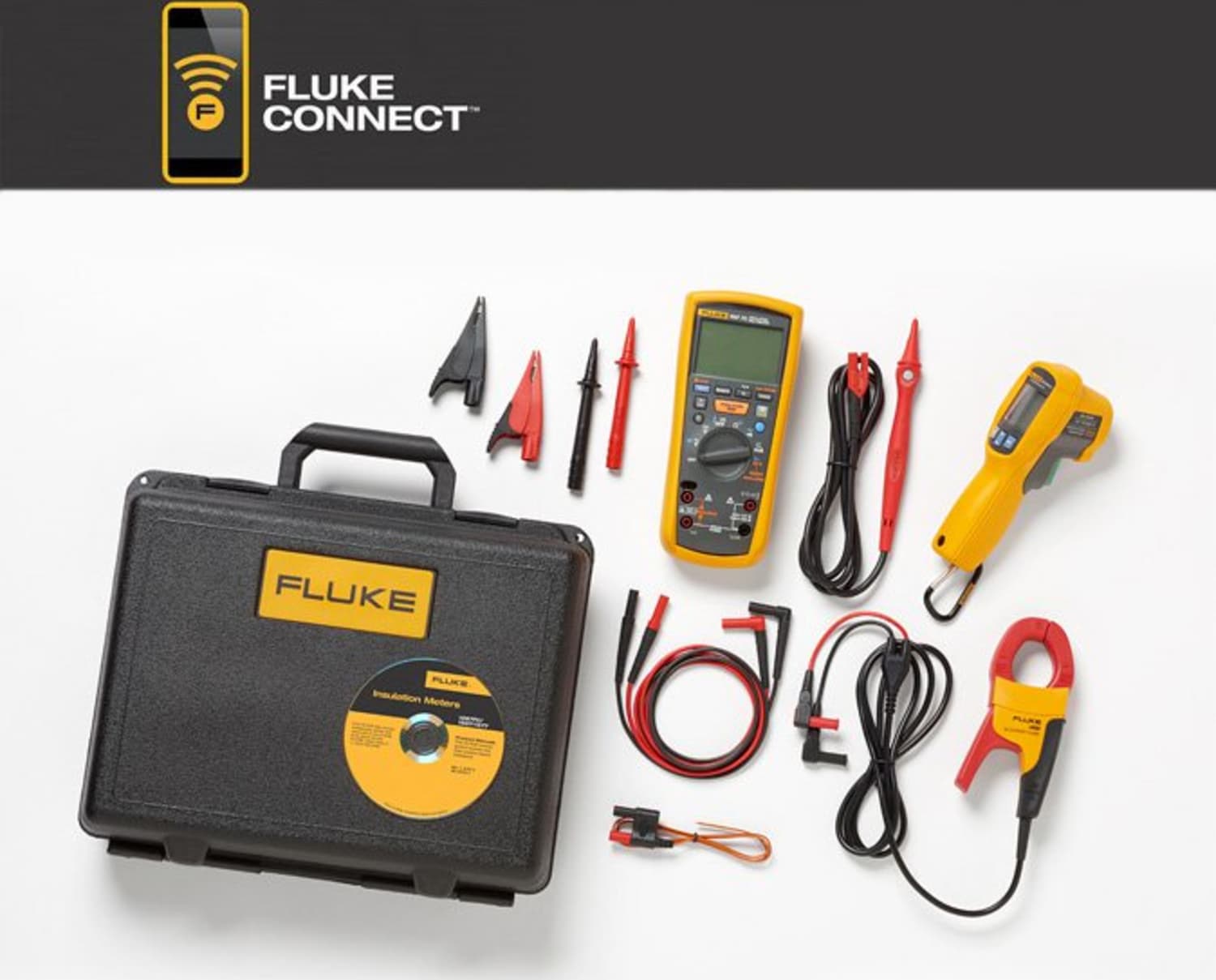 Fluke 1587KIT/62MAX  FC 2-IN-1 Advanced Electrical Troubleshooting Insulation Multi Kit with 62MAX  I400