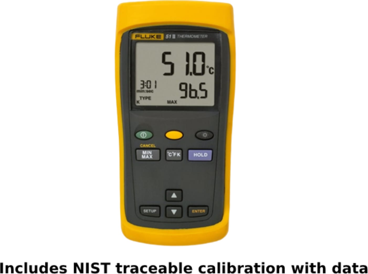 Fluke 51-2 CAL - Includes NIST traceable calibration with data