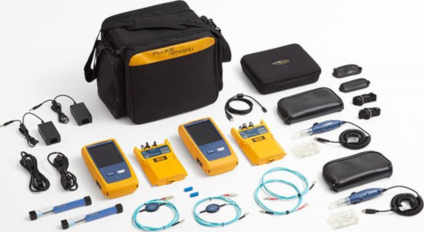 Fluke Networks CFP-100-MI 120 Certifiber PRO Multimode OLTS with Double Ended Inspection