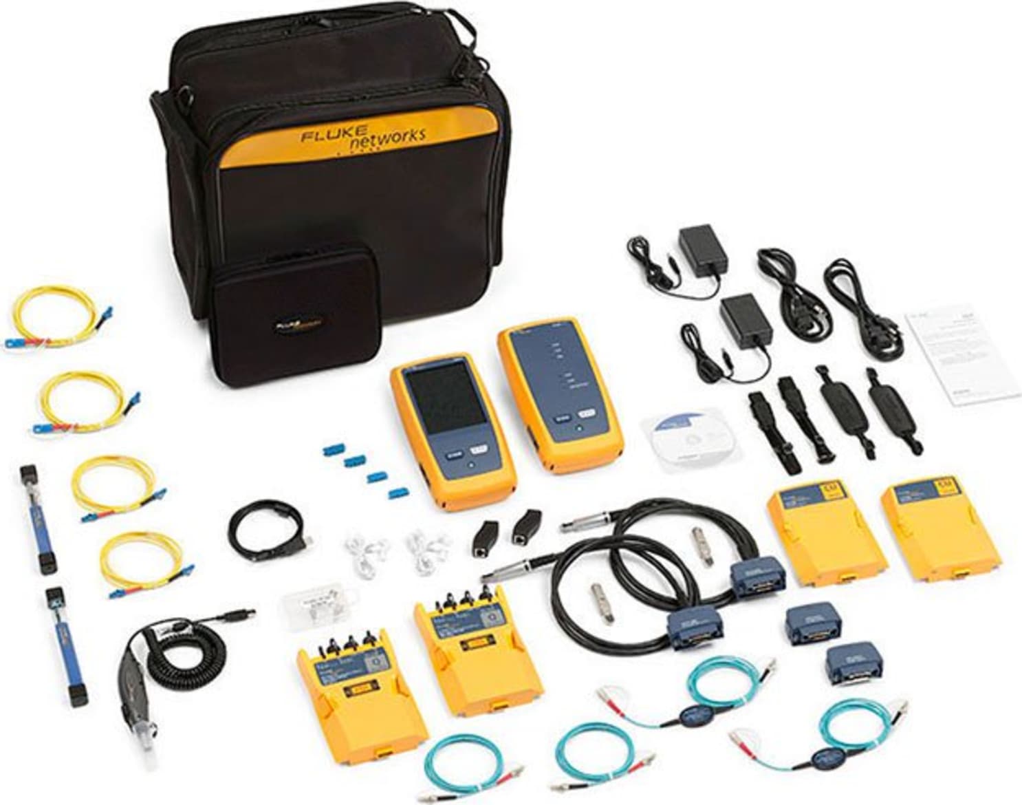 Fluke Networks DSX-5000Qi 120 1 GHZ DSX Series Cable Analyzer with OLTS Quad and Fiber Inspection
