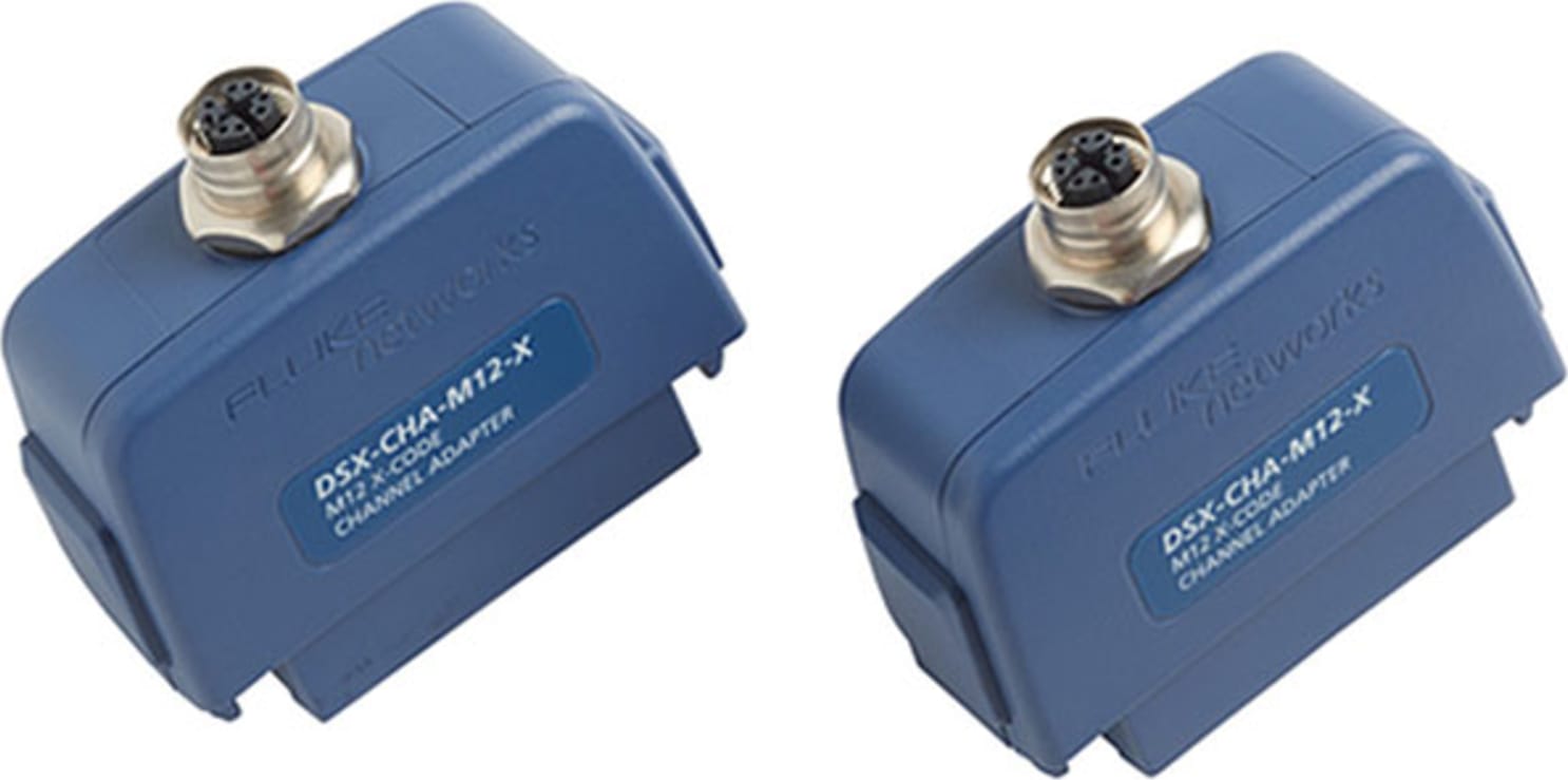 Fluke Networks DSX-CHA-M12-X-S - DSX M12X Female Channel Adapter Set of 2