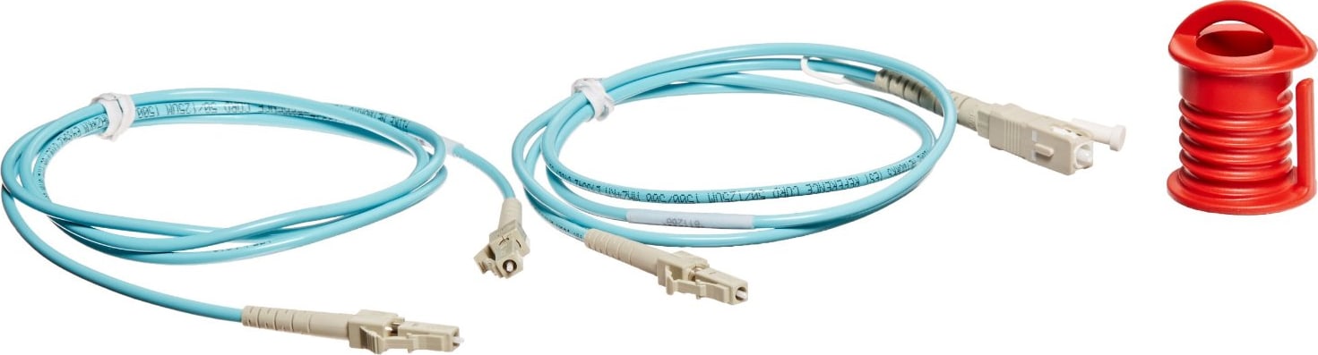 Fluke Networks NFK2-SMPLX-LC Simplex Multimode Test Reference Cords for LC Adapter (Set of 2)