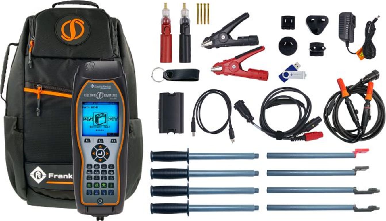 Franklin Grid CADD-5500 KIT - CELLTRON Advantage Digital Complete Battery Testing Kit 