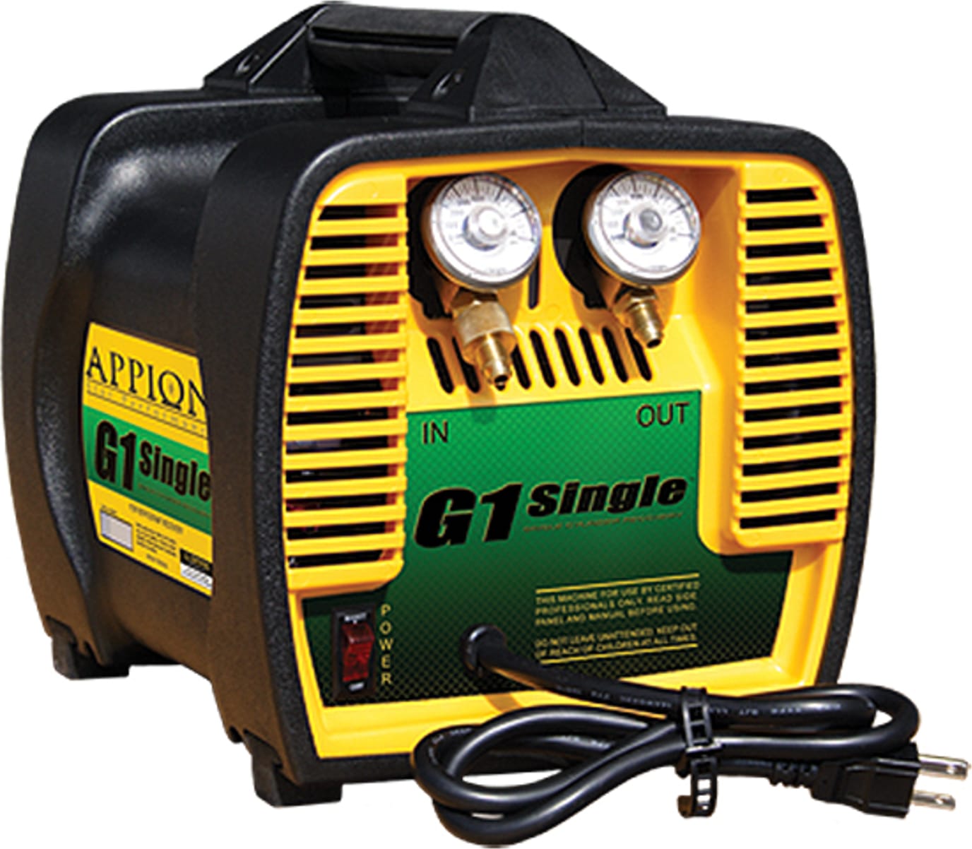 Appion G1Single - Single Cylinder, Refrigerant Recovery Machine