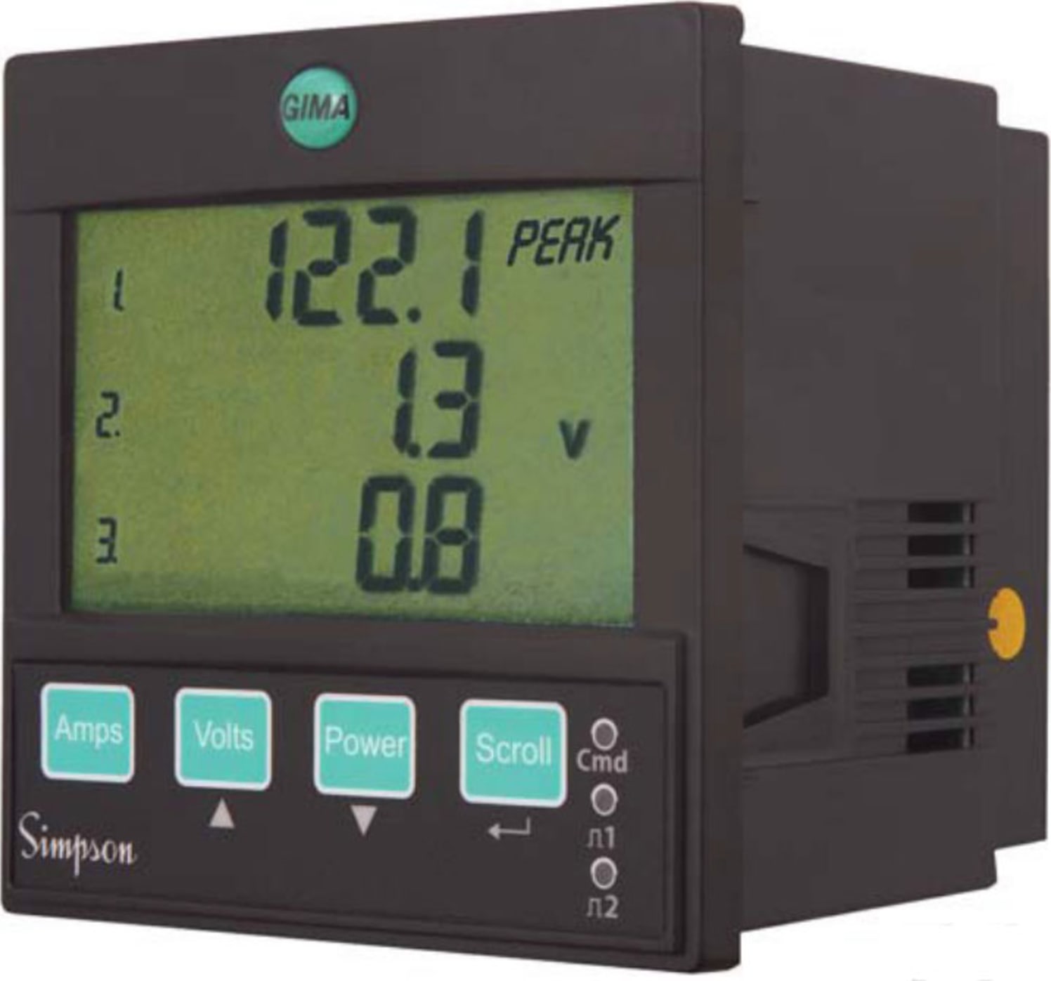 Simpson Gima Series Three Phase Digital Panel Meters