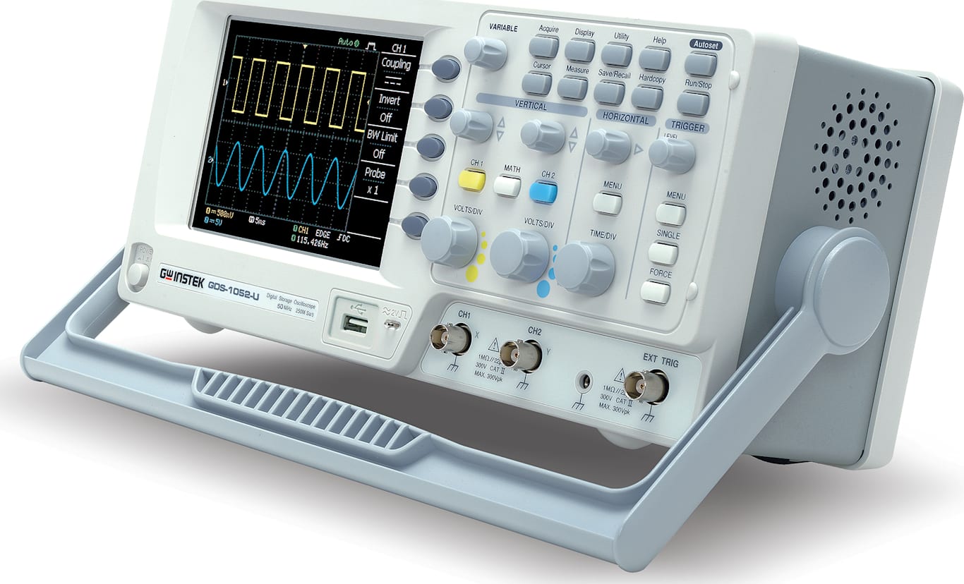 Instek GDS-1052-U Digital Oscilloscope 50MHz 2CH