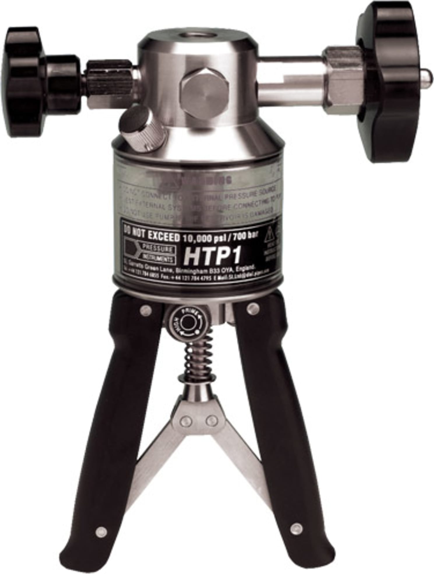 GE Druck HTP1-700 Calibration Pump, 0 to 10,000 psi (0 to 700 bar)