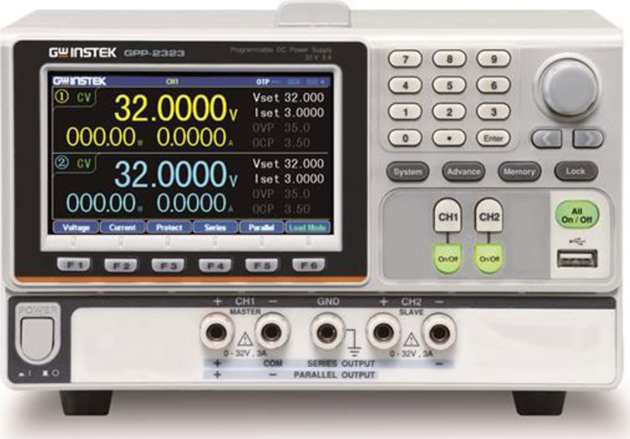 Instek GPP-2323 - Dual-Output Programmable DC Power Supply