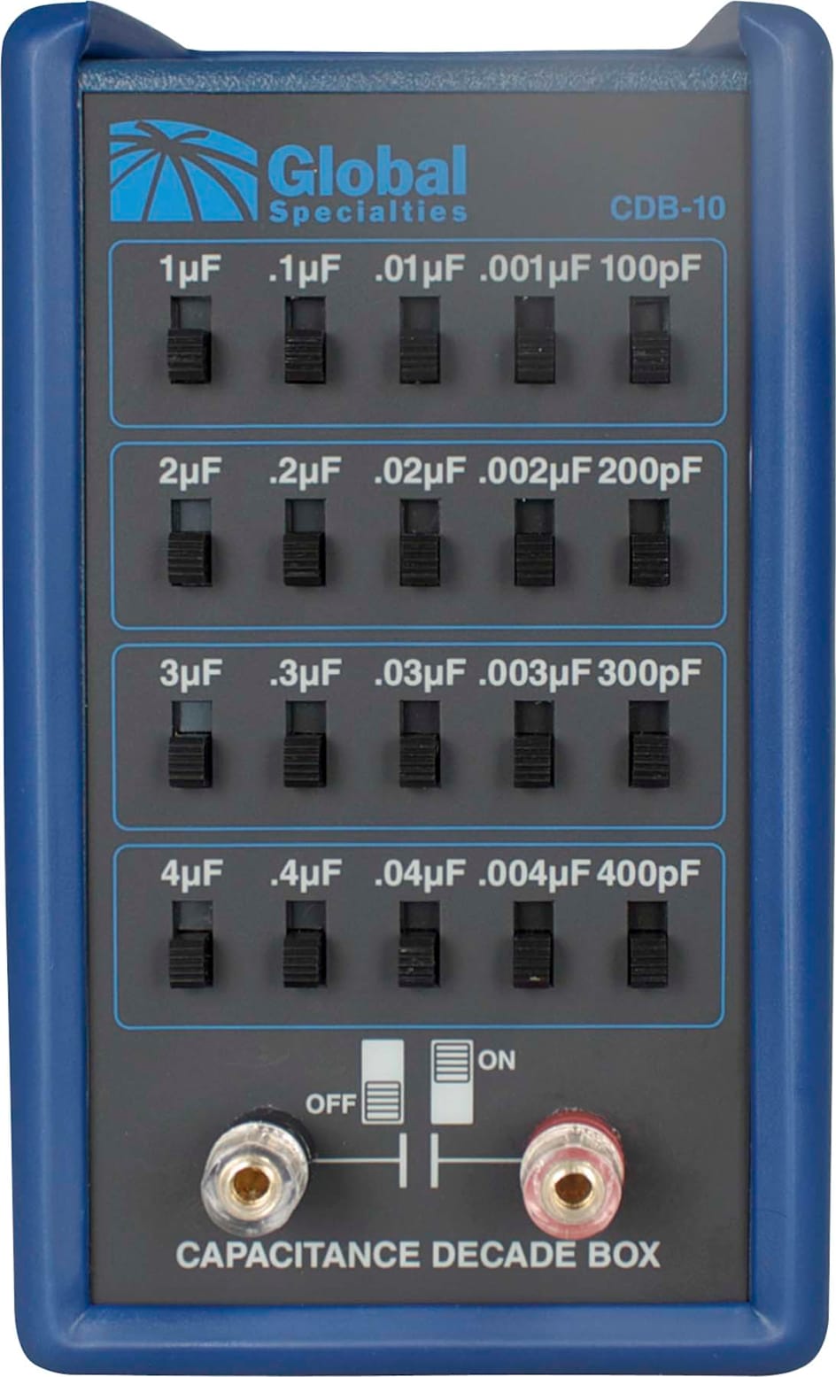 Global Specialties CDB-10 - Capacitance Decade Boxes
