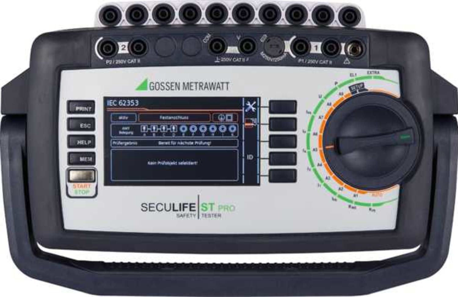 Gossen SecuLife ST Pro US - Test Instrument for Measuring the Electrical Safety of Medical Devices with Options