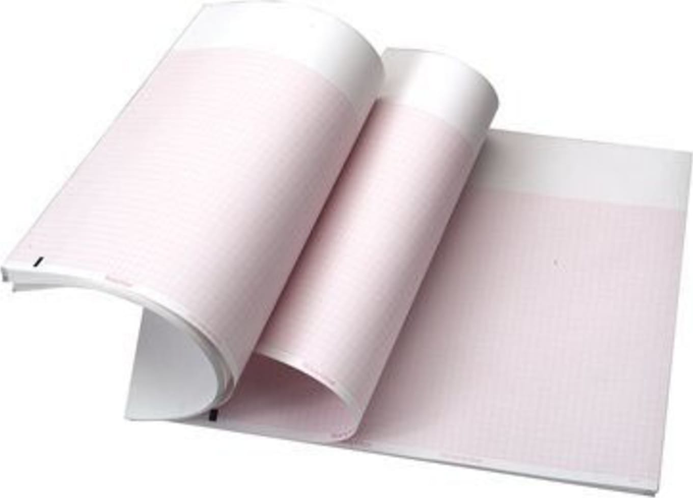 Graphtec PZ468-2H-R5A Linearcorder Chart Paper, Red Grid, (2 x 40 mm cannels, 5pack)