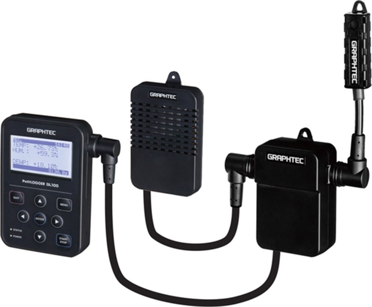 Graphtec Temp and CO2 sensor