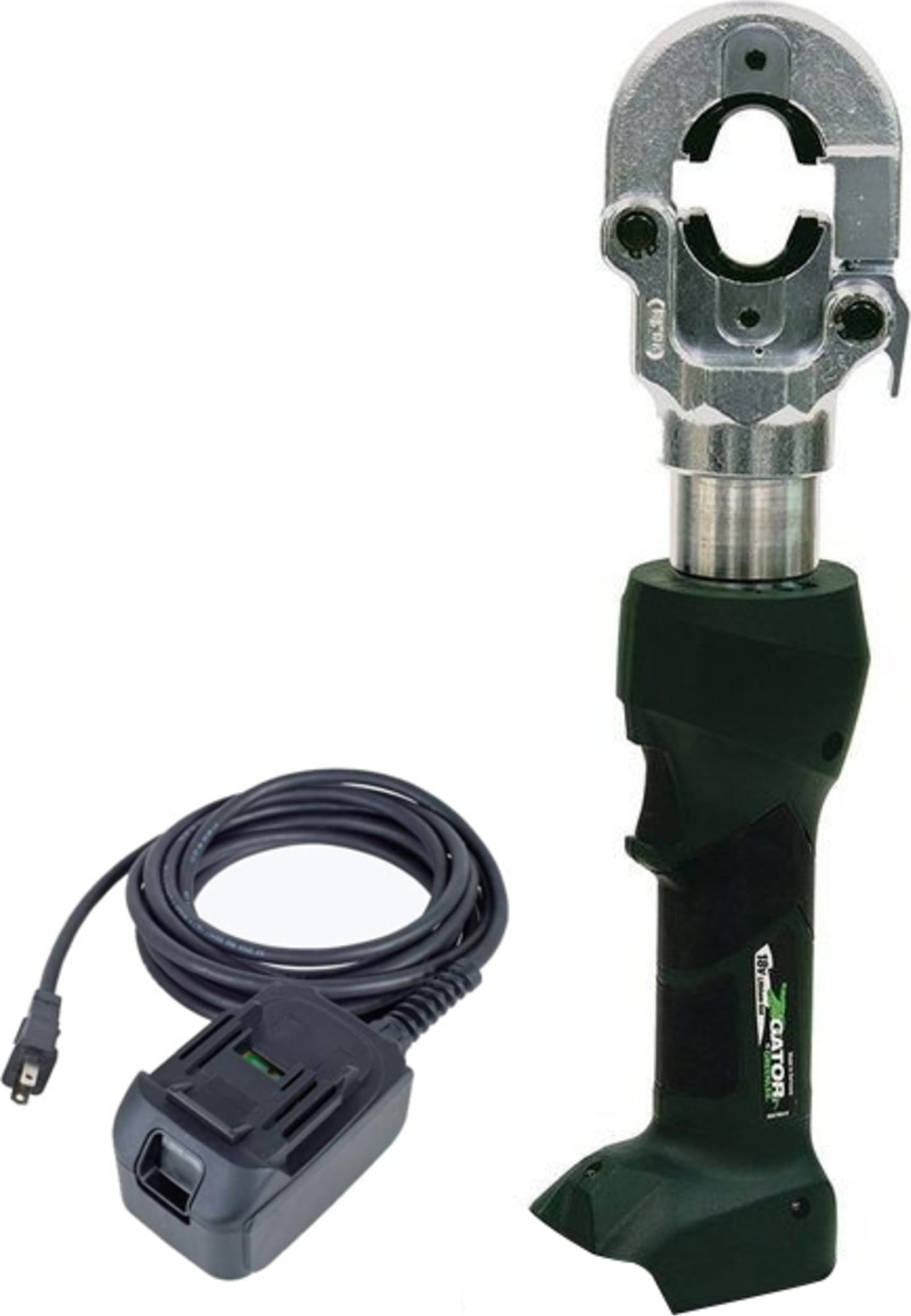 Greenlee EK622LX - Six Ton Inline Crimper with Corded Adapter