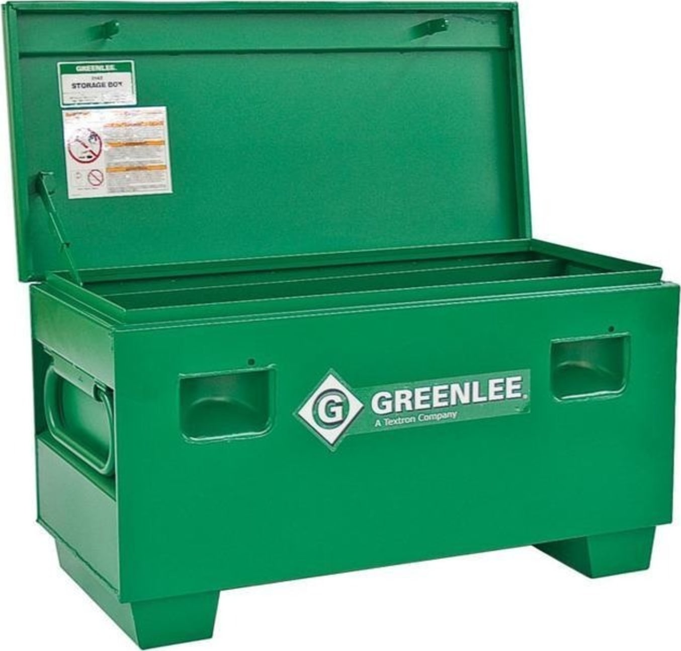 Greenlee 2142 - Heavy-Duty Jobsite Storage Chest without Tray, 9.7