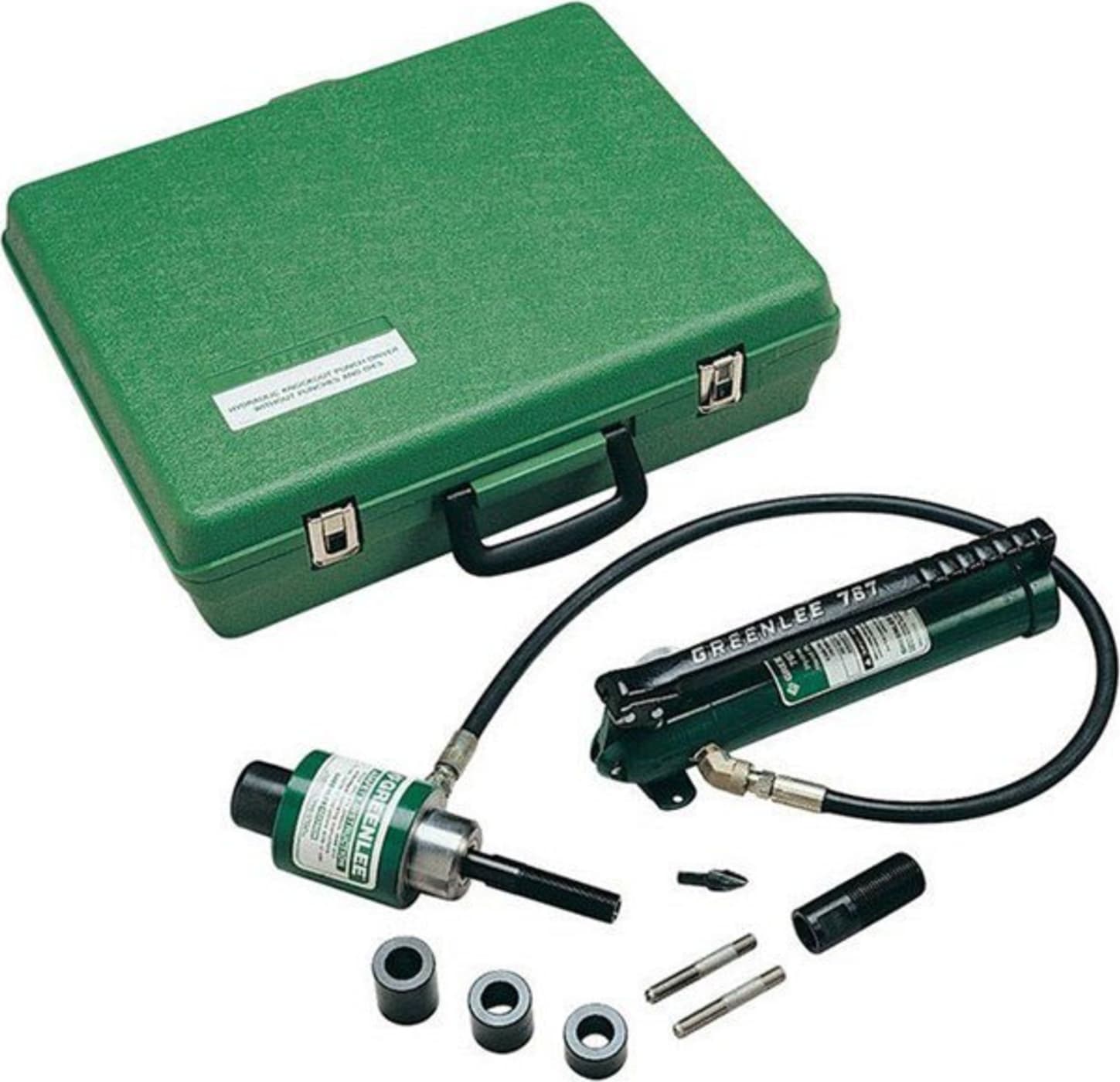 Greenlee 38456 Driver Punch 1/2 Inch Hole, 3 - 4 Inch Conduit/Pipe