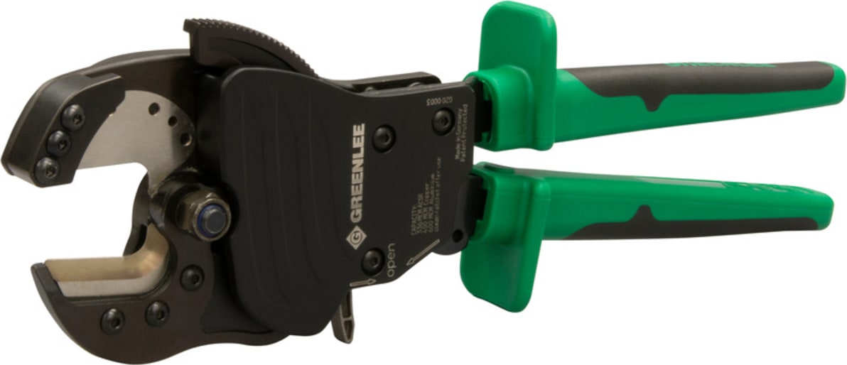 Greenlee 45209 - Open Jaw Ratcheting ACSR Cutter