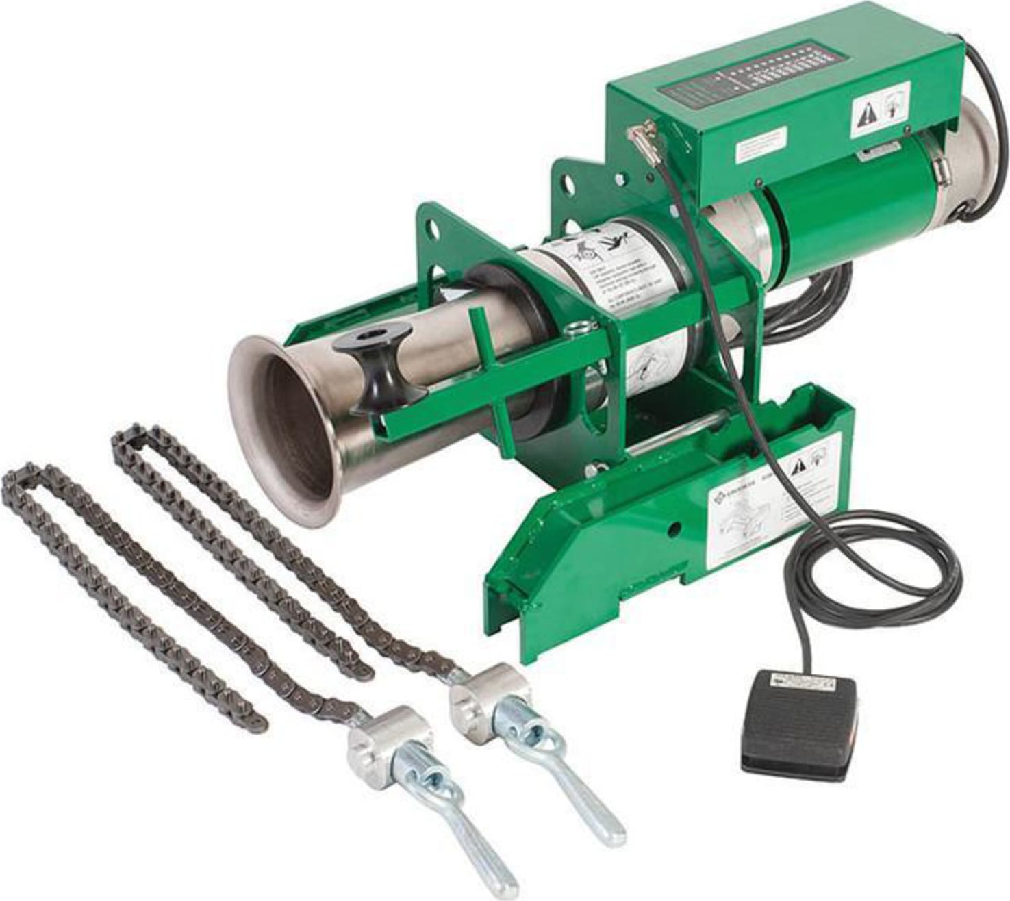 Greenlee 6901-22 Ultra Tugger 10 Cable Puller with Chain Mount