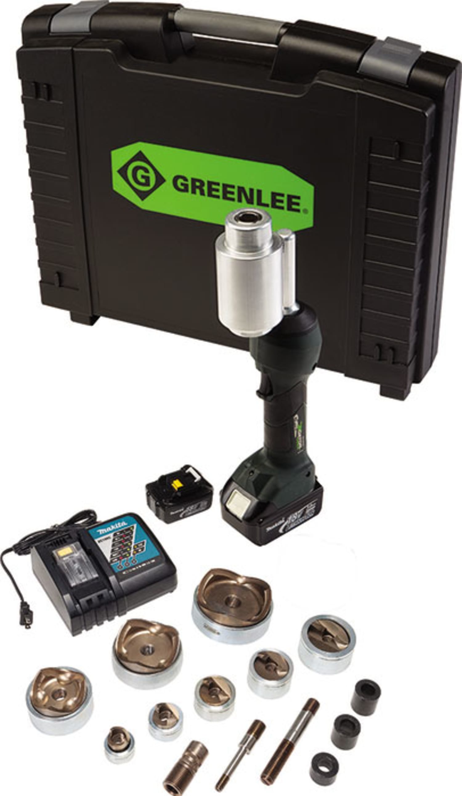 Greenlee LS100X11SS4X 11-Ton Tool with Knockouts, 1/2" to 3" and 4"