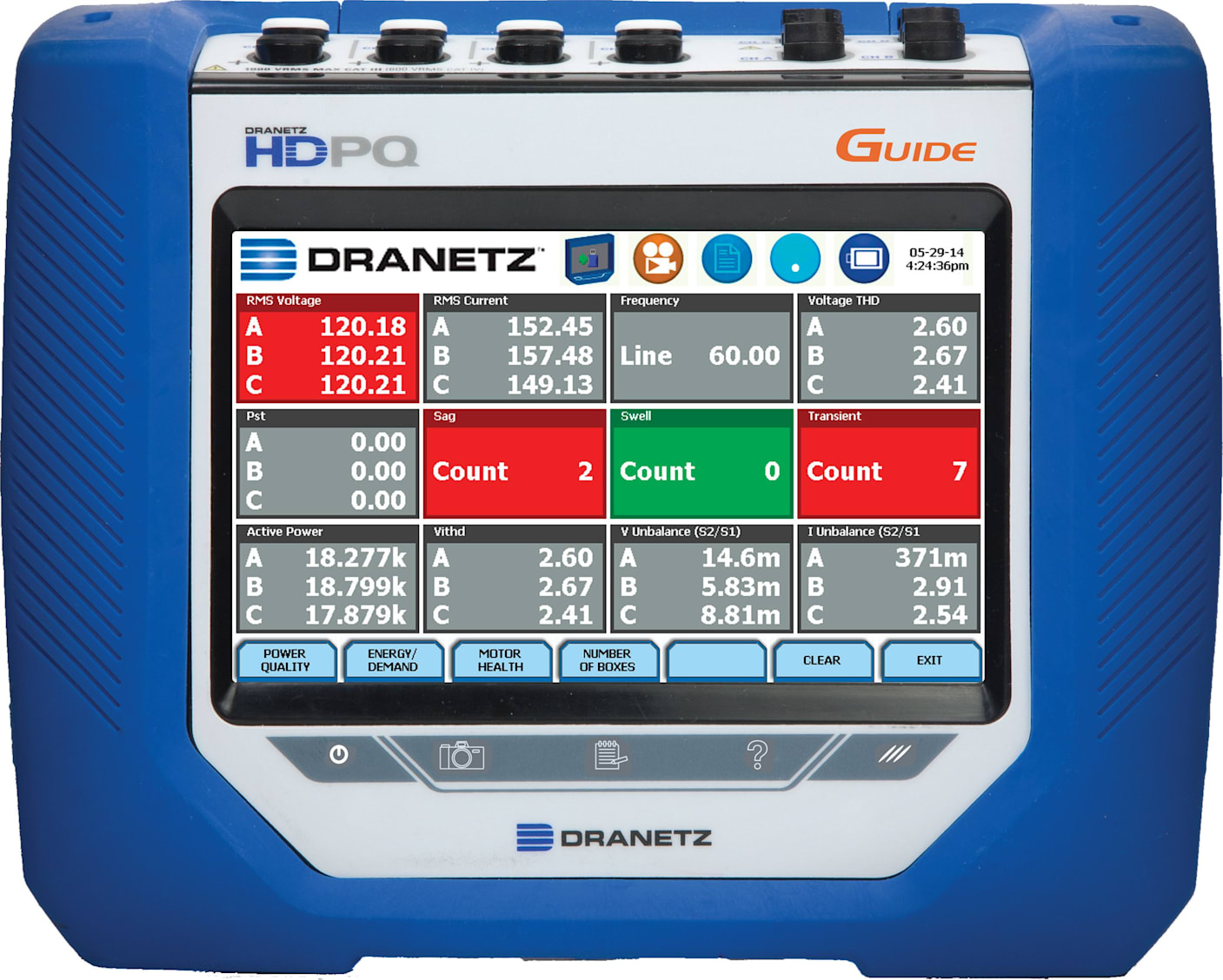 Dranetz HDPQ-GAPKG Power Analyzer