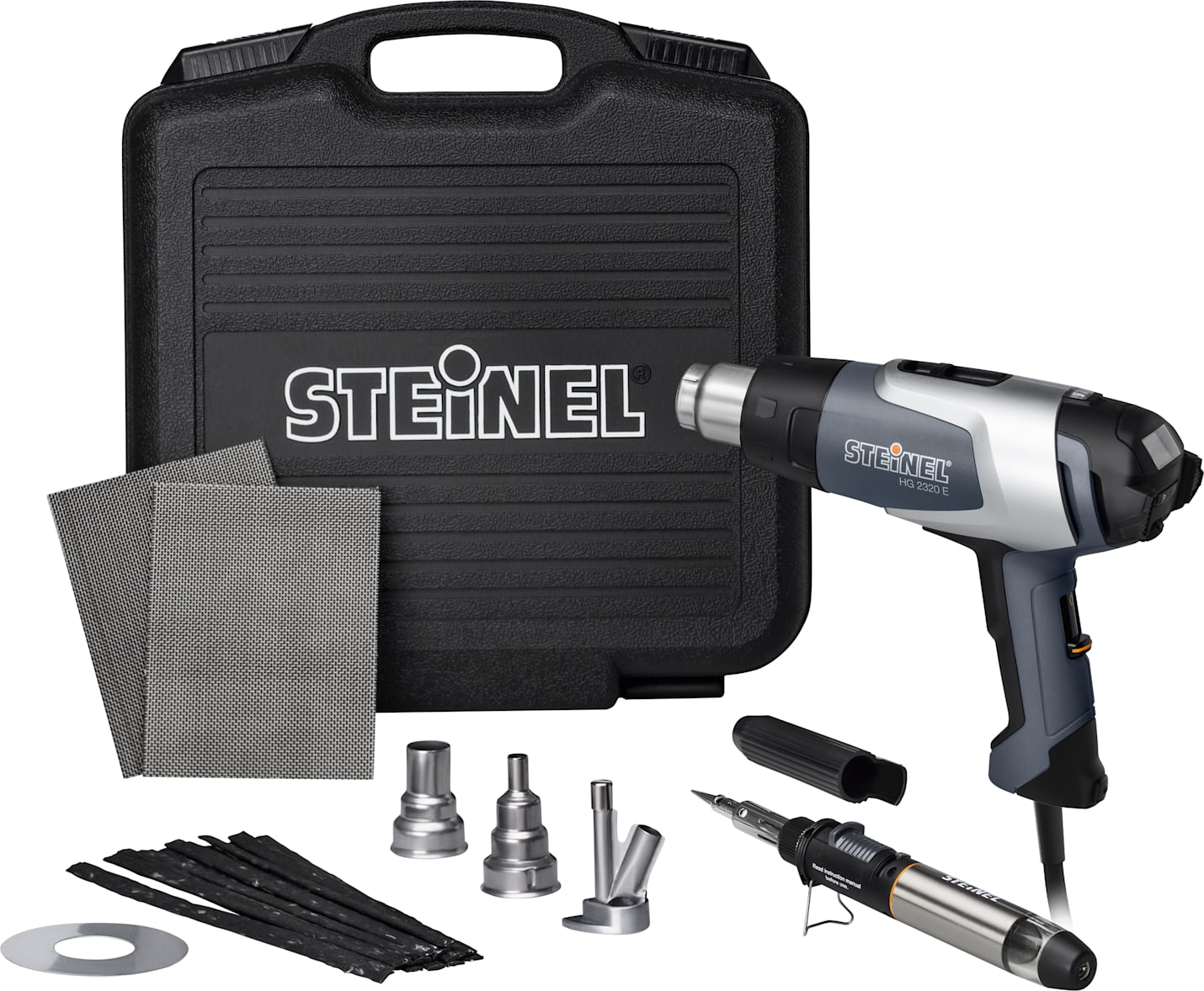 Steinel HG2320E - Deluxe Plastic Welding Kit, Catalog # 110051536