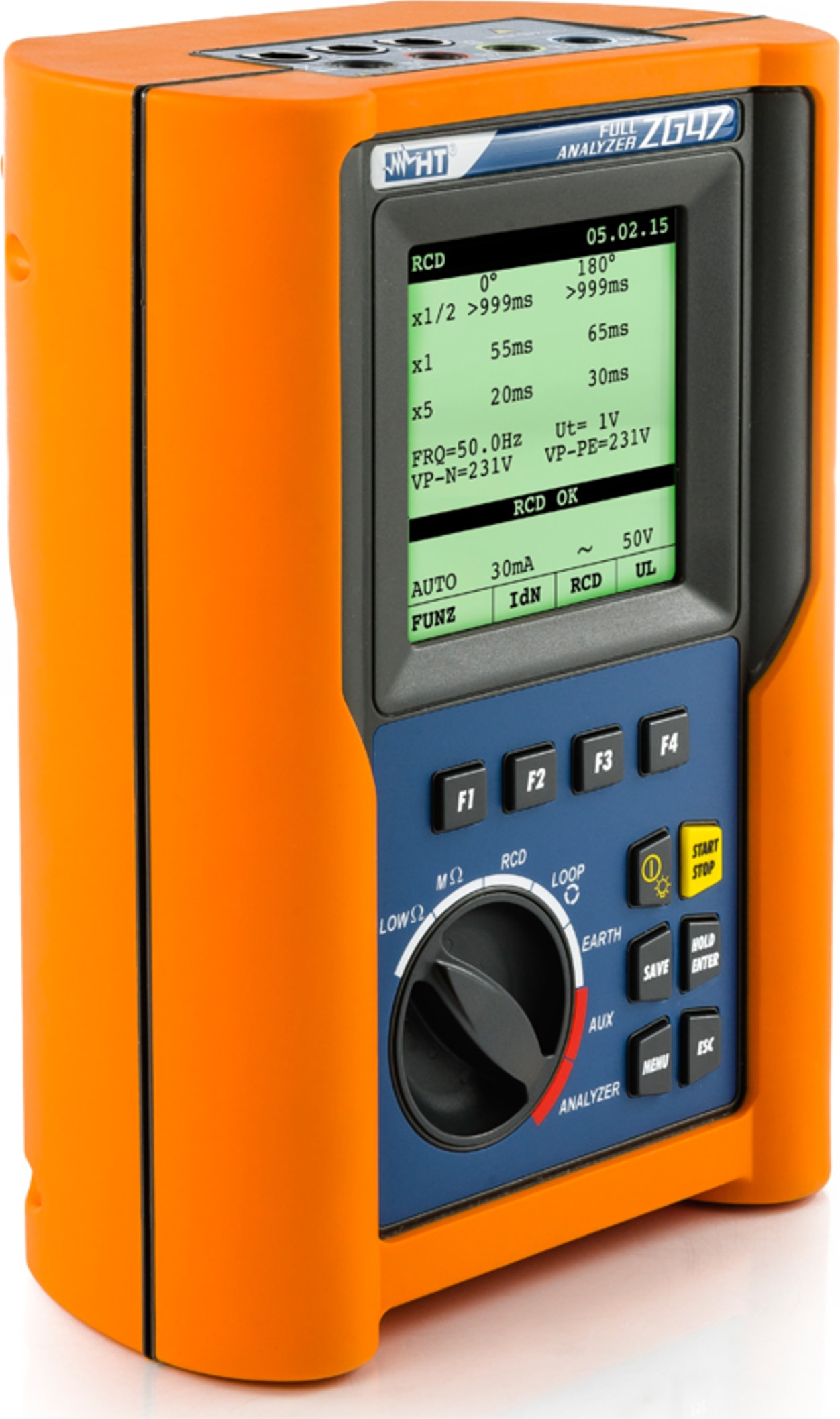 HT Instruments ZG47 3 Phase Power Analyzer with Earth Ground Testing