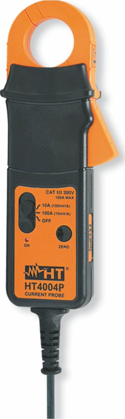 HT Instruments HT4004P Non-Battery Powered 10/100A DC Transducer Rigid Clamp