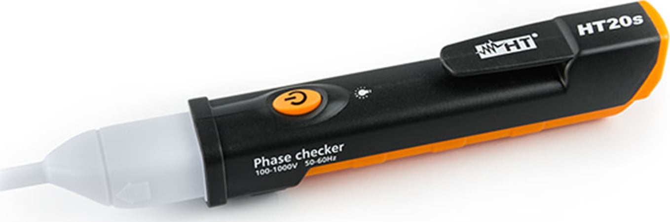 HT Instruments HT20s Voltage Detector with Integrated Torch