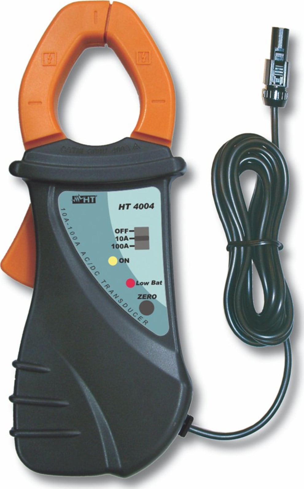HT Instruments HT4004 AC/DC Transducer Rigid Clamp Meter
