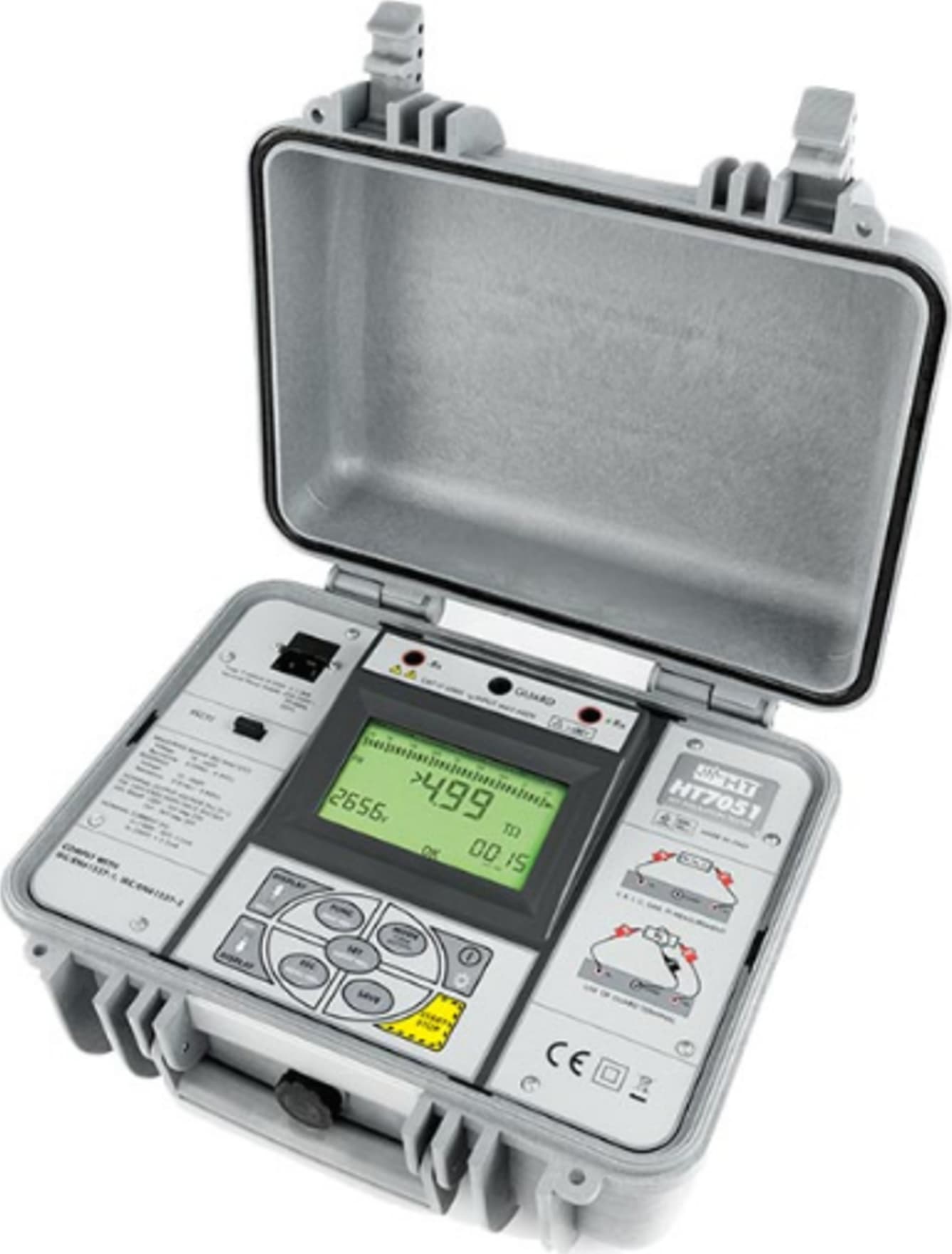 HT Instruments HT7051 Programmable digital 5kV insulation tester