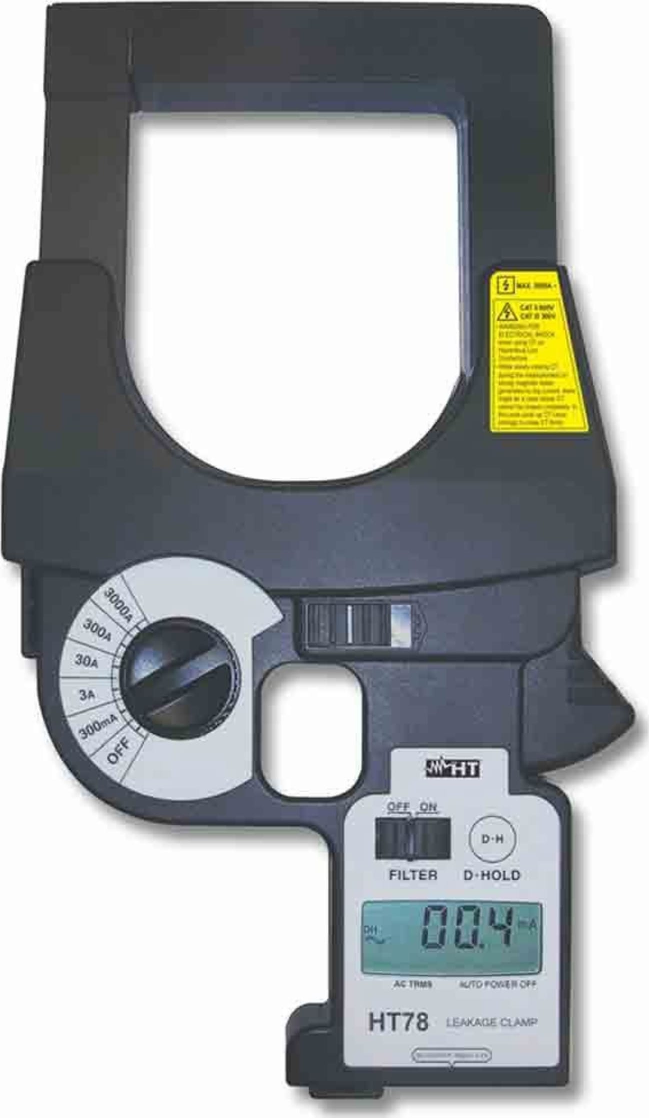 HT Instruments HT78 Leakage Clamp Meter with Low Pass Filter
