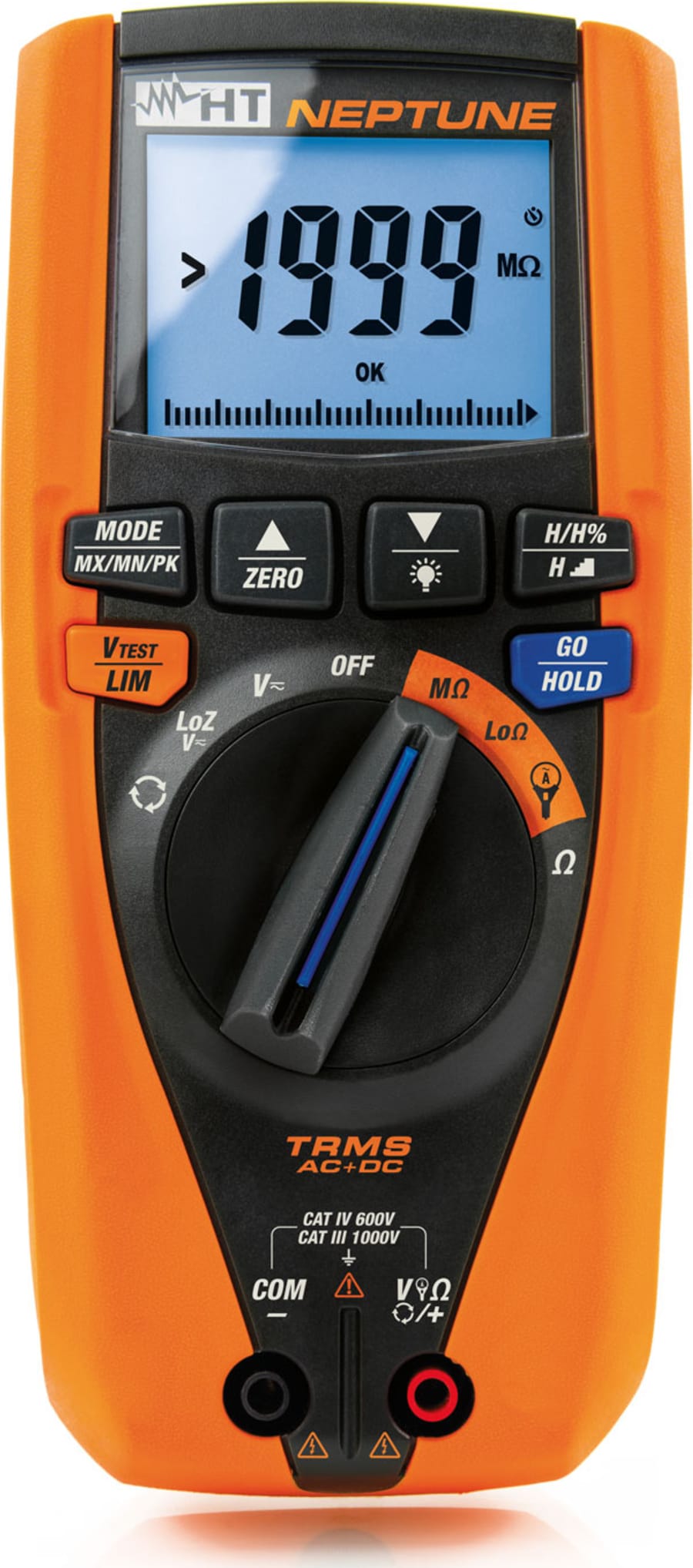 HT Instruments NEPTUNE Professional DMM with Riso and Continuity test