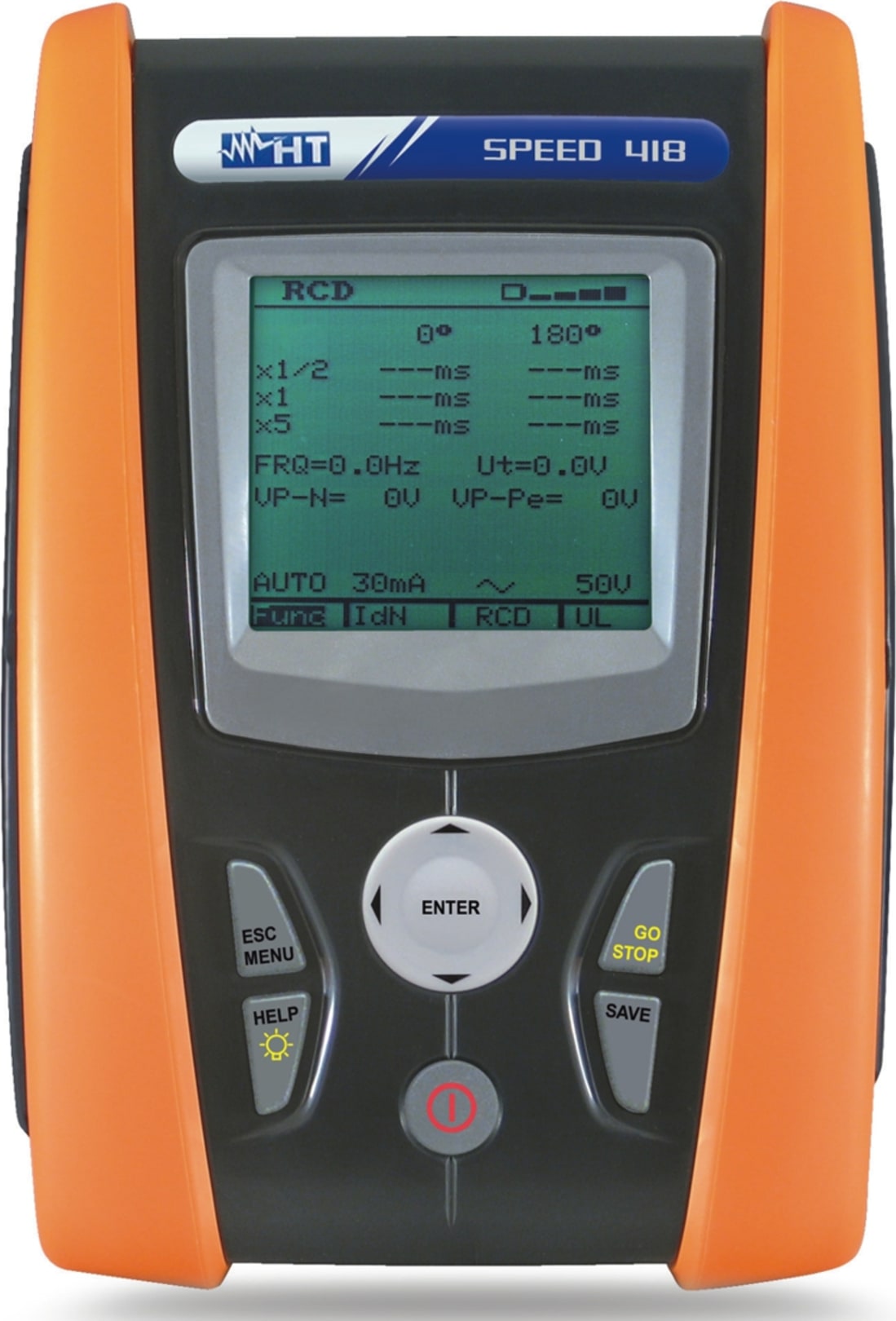 HT Instruments SPEED 418 Meter for Global Earth Resistance and for RCD�€™s Test