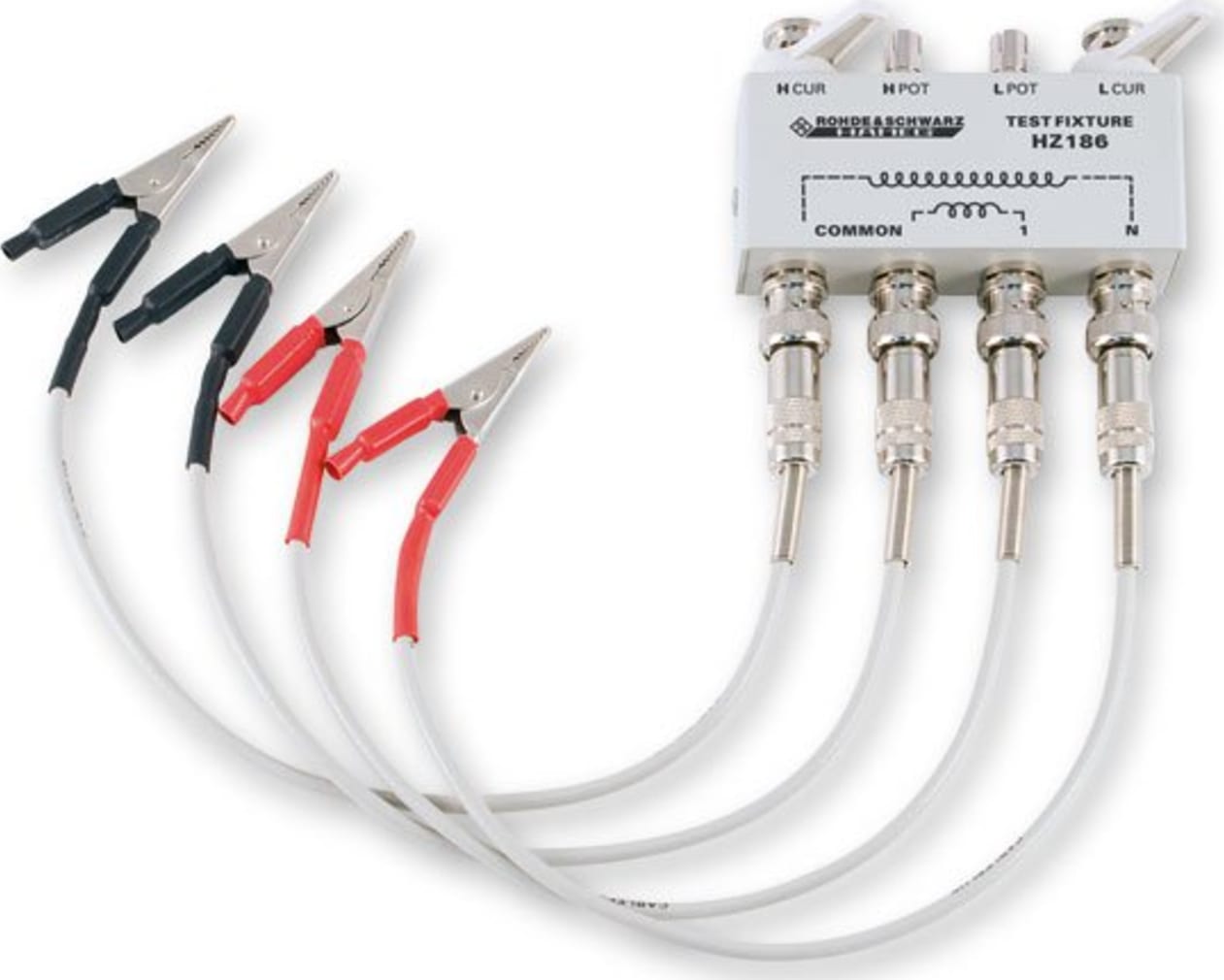 Rohde & Schwarz HZ186 4 Terminal Transformer Test Cable