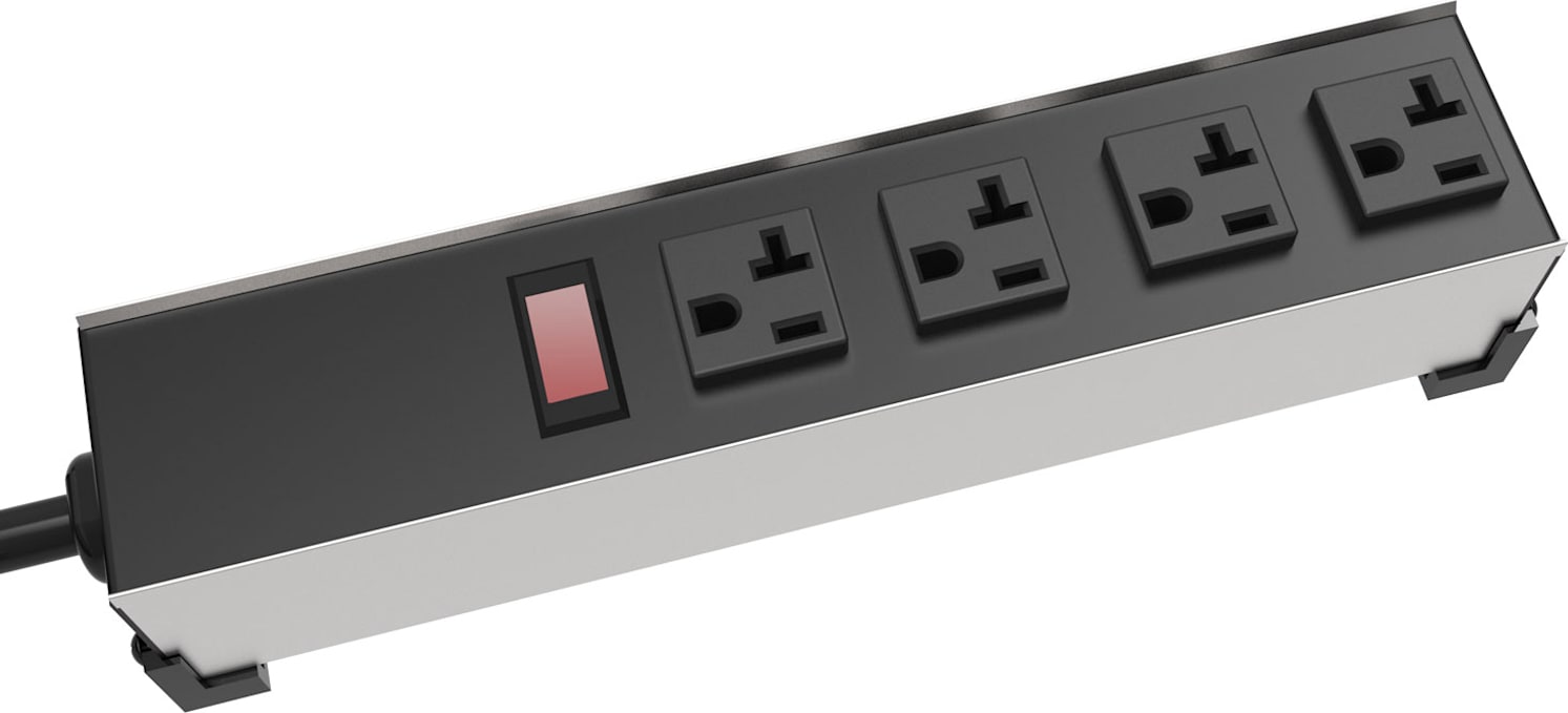 Hammond 1589 Series - 20 Amp Heavy Duty Outlet Strip