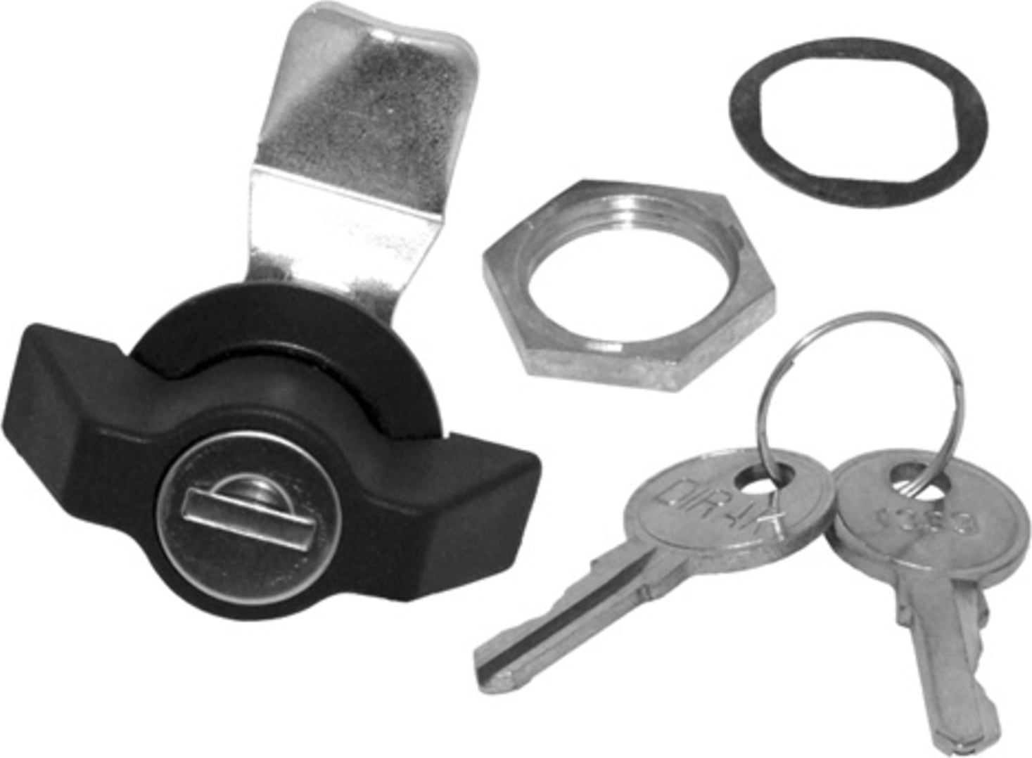 Hammond Locking Wing Knob Quarter Turn