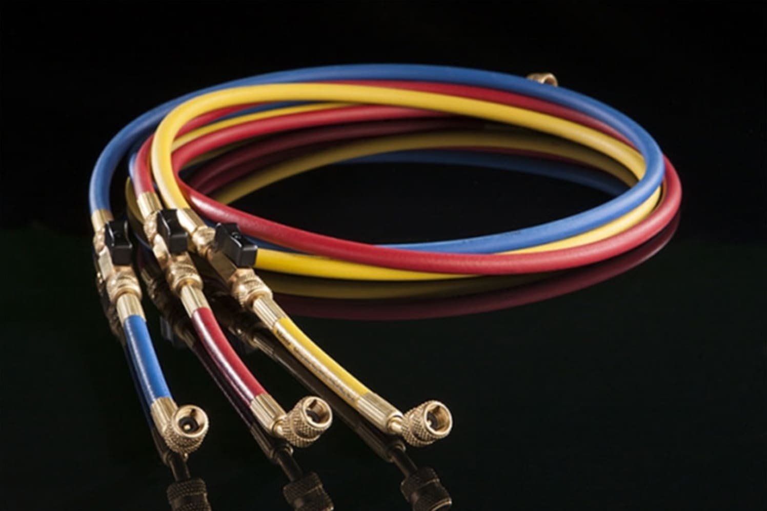 Hilmor Refrigeration Hoses with Ball Valves