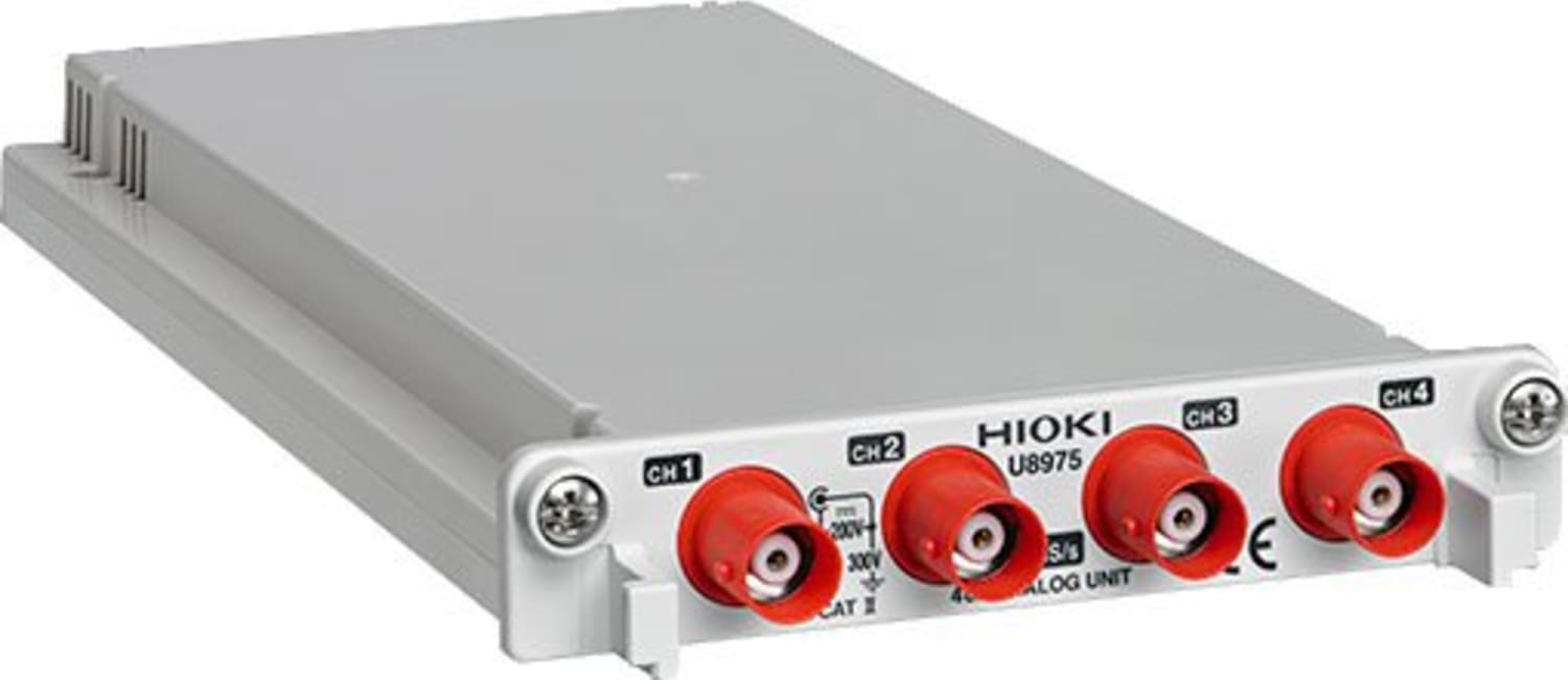 Hioki U8975 4 Channel Analog Unit, 5 MS/s