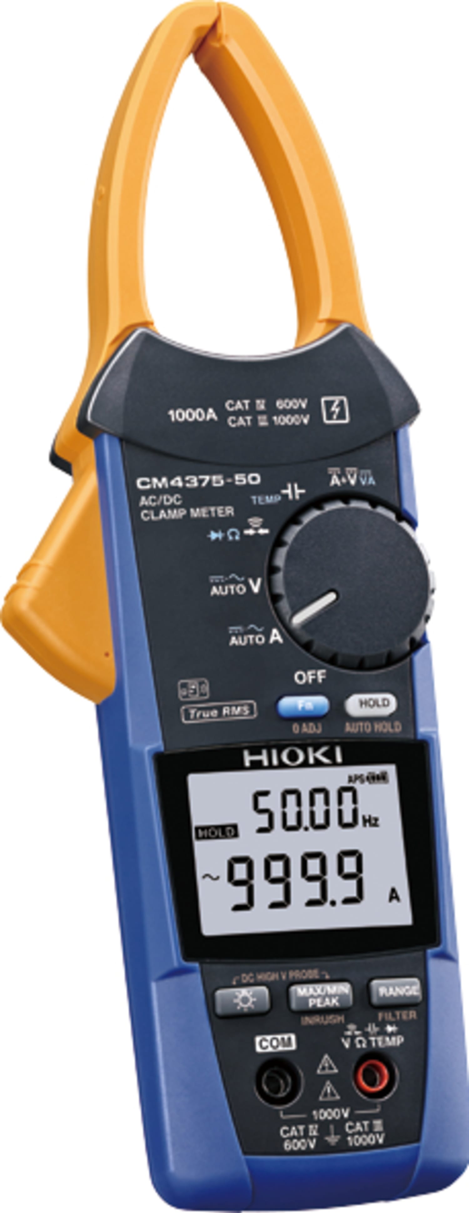 Hioki CM4375-50 - True RMS 1000 A AC/DC Clamp Meter