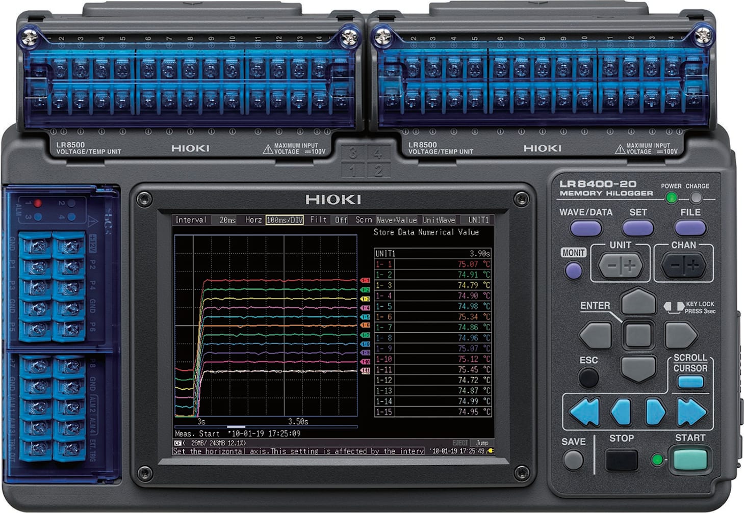 Hioki LR8400-20 Memory Data Recorder