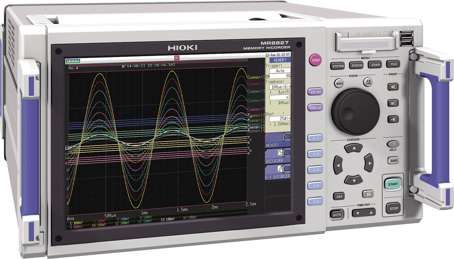 Hioki MR8827 Multi Channel Memory Hi-Corder