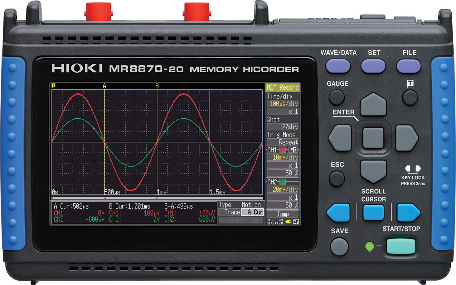 Hioki MR8870-20 Memory Recorder