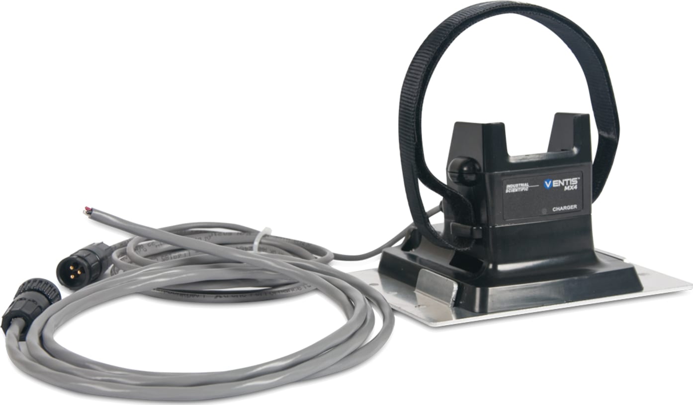 Industrial Scientific 18108653 - Single-Unit Truck Mount Charger, 12VDC, Hard Wired