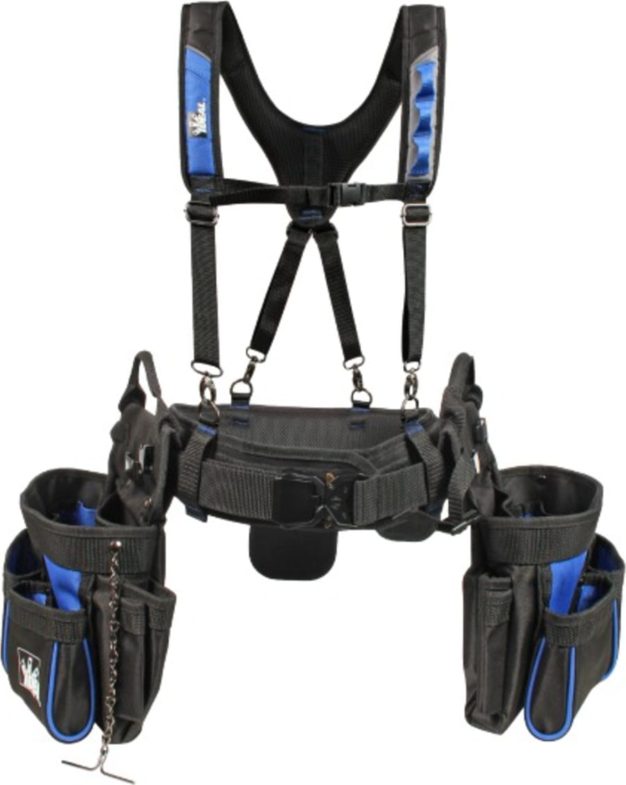Ideal 37-070 - Pro Series Tool Belt Bundle with Suspenders