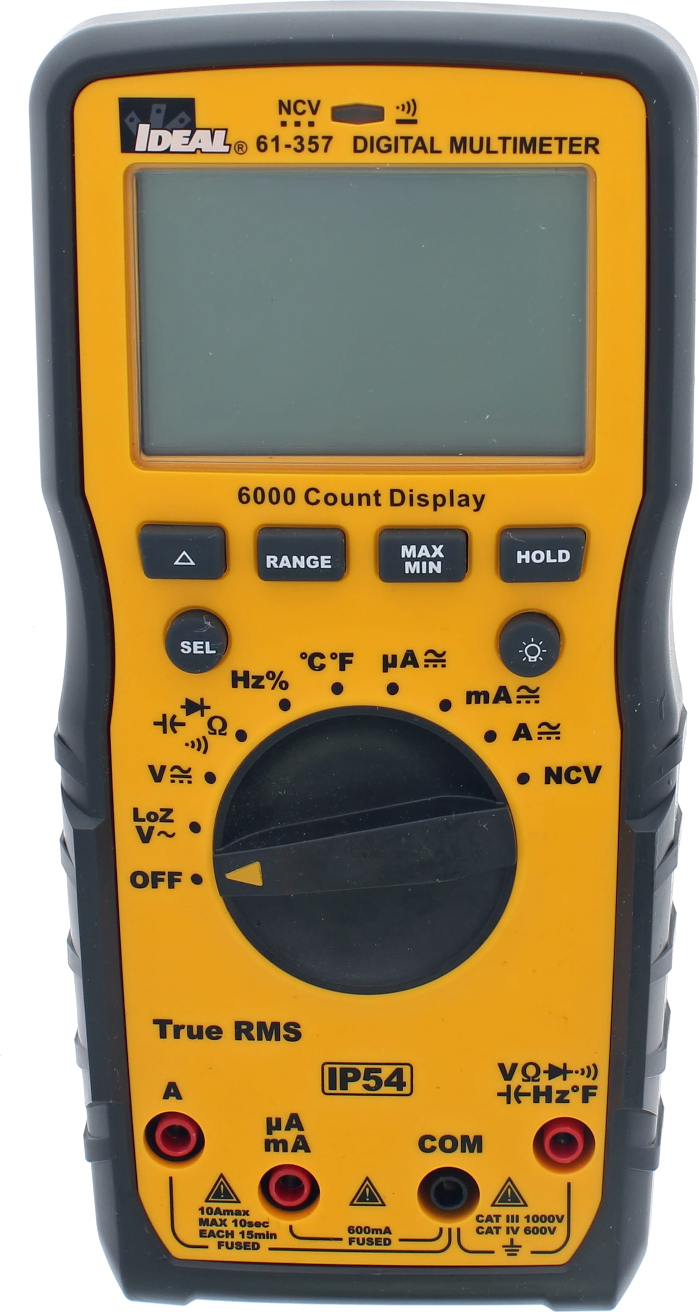 Ideal 61-357 - 1000V AC/DC Multimeter w/ Bar Graph
